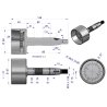 Wałek napędowy sprężarki wysoki  C-385 ORYGINAŁ URSUS