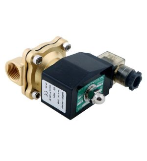 Elektrozawór 2N15 1/2" 24V DC NC (normalnie zamknięty) EPDM komplet z cewką i wtykiem