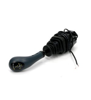 Joystick pod linki zakończone widełkami z 1 przełącznikiem (z przyciskiem na widełki IP-6029. JOYSTIKW) Waryński