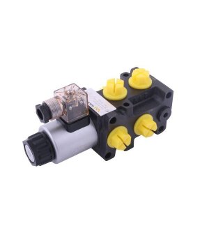 Dzielnik, zawór, elektrozawór kierunkowy elektromagnetyczny kontroli W-E12DVS6/2 (DVS6/50L) G1/2" 50L Waryński