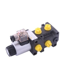 Dzielnik, zawór, elektrozawór kierunkowy elektromagnetyczny kontroli W-E38DVS6/2 (DVS6/50 L/MIN) G3/8" 50L Waryński