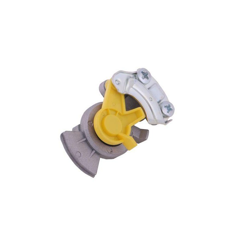 Złącze przewodów powietrza Ciągnik Przyczepa dwuobwodowe (twarde bez zaworu) x501200 Euro 22x1.5 Żółte POLMO