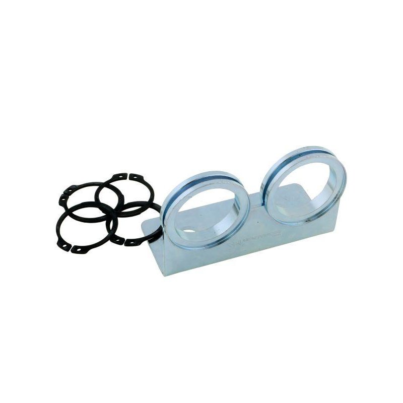 Uchwyt podwójny z pierścieniami segera dla szybkozłączy EURO Push-Pull Waryński