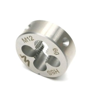 Narzynka przemysłowa M12x1,75 ze stali HSS DIN22568 Warynski