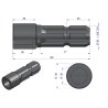 Redukcja adapter otwór wew. Q 25 mm na wałek 1 3/8" 6 wpustów WARYŃSKI