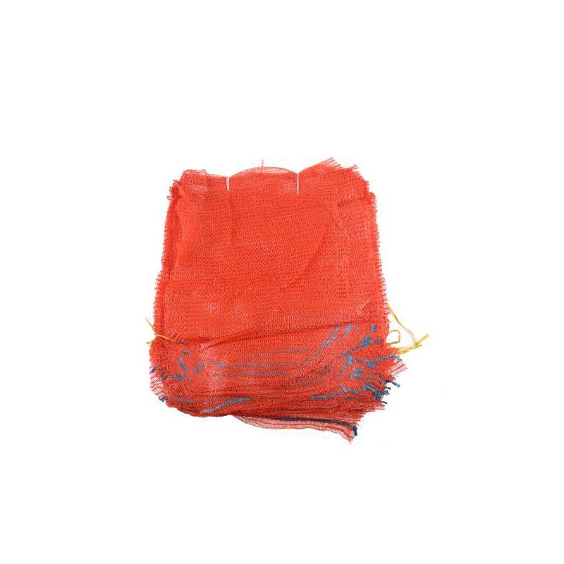 Worek raszlowy 10-15kg z zaciągiem pomarańczowy ( opakowane zawiera 100 szt.)