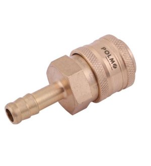 Szybkozłącze pneumatyczne P26 NW7.2 gniazdo pod wąż DN06mm POLMO ( sprzedawane po 5 )