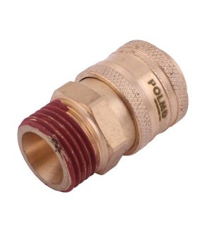 Szybkozłącze pneumatyczne P26 NW7.2 gniazdo 1/2"BSP gwint zewnętrzny POLMO  ( sprzedawane po 5 )