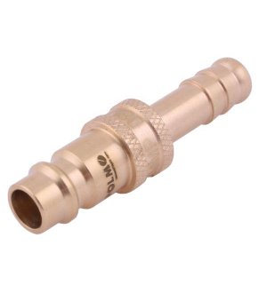 Szybkozłącze pneumatyczne P26 NW7.2 wtyczka pod wąż DN08mm POLMO  ( sprzedawane po 5 )