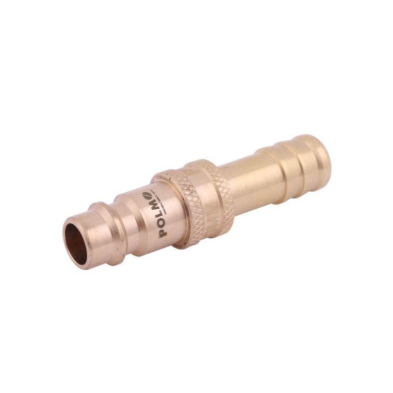 Szybkozłącze pneumatyczne P26 NW7.2 wtyczka pod wąż DN10mm POLMO ( sprzedawane po 5 )