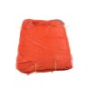 Worek raszlowy 25-30kg pomarańczowy z zaciągiem ( opakowanie zawiera 100 szt.)