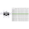 Przyłączka hydrauliczna (odmiana ciężka XGE) BB M20x1.5 12S x 3/8" BSP ED Waryński ( sprzedawane po 5 )
