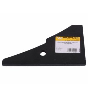 Płoza mała końcówka prawa zastosowanie Kuhn stal borowa WARYŃSKI