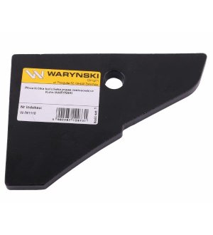 Płoza krótka końcówka prawa zastosowanie Kuhn stal borowa WARYŃSKI