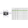 Złączka hydrauliczna redukcyjna metryczna BB M16x1.5 10L / M14x1.5 08L (XG) Waryński ( sprzedawane po 5 )