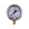 Manometr glicerynowy M63 0-40 bar dolne przyłącze G1/4" POLMO