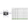Złączka hydrauliczna redukcyjna metryczna BB M45x2 35L / M30x2 22L (XG) Waryński