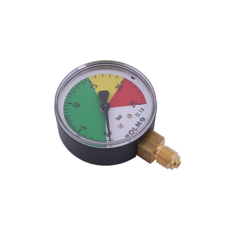 Manometr suchy M63 0-25 bar gwint M12x1.5 dolne przyłącze. Opryskiwacz POLMO
