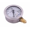 Manometr glicerynowy M63 0-160 bar dolne przyłącze G1/4" POLMO