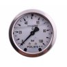 Manometr glicerynowy M63 0-100 bar tylne przyłącze G1/4" POLMO
