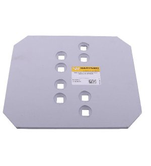 Nakładka płozy tylna prawa lewa zastosowanie VIS25 Unia MX WARYŃSKI