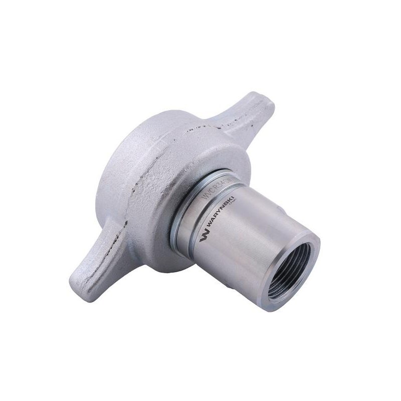 Szybkozłącze hydrauliczne skręcane (motylkowe) wtyczka G3/4"BSP gwint wewnętrzny 250bar Waryński