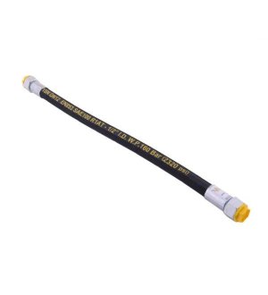 Przewód hydrauliczny 160 bar gwint M22x1.5 prosta stożek/prosta płasko  L-500mm DN12-1SN 16.0MPa Waryński