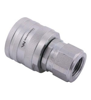 Szybkozłącze hydrauliczne skręcane wtyczka G1/2"BSP gwint wewnętrzny 300bar Waryński