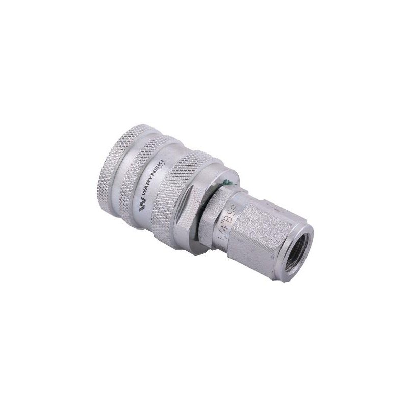 Szybkozłącze hydrauliczne skręcane wtyczka G1/4"BSP gwint wewnętrzny 350bar Waryński