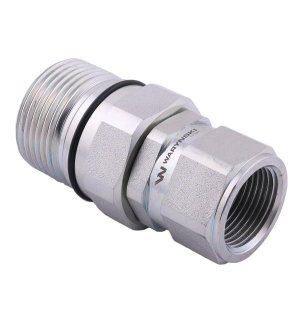 Szybkozłącze hydrauliczne skręcane gniazdo G1"BSP gwint wewnętrzny 250bar Waryński