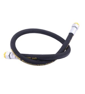 Przewód hydrauliczny 160 bar gwint M22x1.5 prosta stożek/prosta płasko  L-1000mm DN12-1SN 16.0MPa Waryński