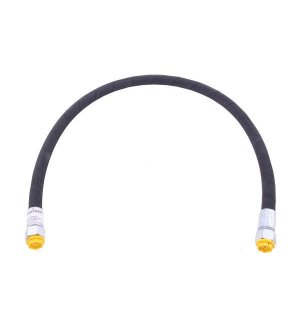 Przewód hydrauliczny 160 bar gwint M22x1.5 prosta płasko/prosta płasko  L-1000mm DN12-1SN 16.0MPa Waryński