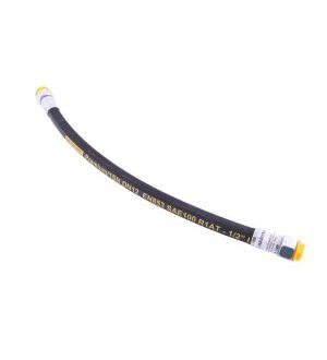 Przewód hydrauliczny 160 bar gwint M22x1.5 prosta płasko/prosta płasko  L-500mm DN12-1SN 16.0MPa Waryński