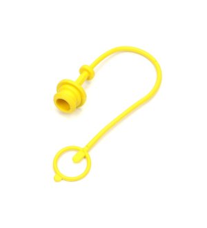 Pokrywa (zatyczka. osłona przeciwpyłowa) do GNIAZDA szybkozłącza EURO - kolor żółty VOIMA ( sprzedawane po 10 )