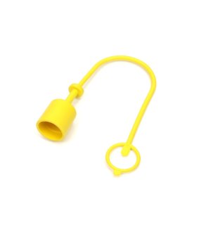 Pokrywa (zatyczka. osłona przeciwpyłowa) do WTYCZKI szybkozłącza EURO - kolor żółty VOIMA ( sprzedawane po 10 )