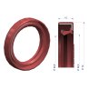 Pierścień uszczelniający uszczelniacz wału korbowego przedni 974240 52x72x12 Fluoroelastomer C-385 ZETOR ORYGINAŁ URSUS