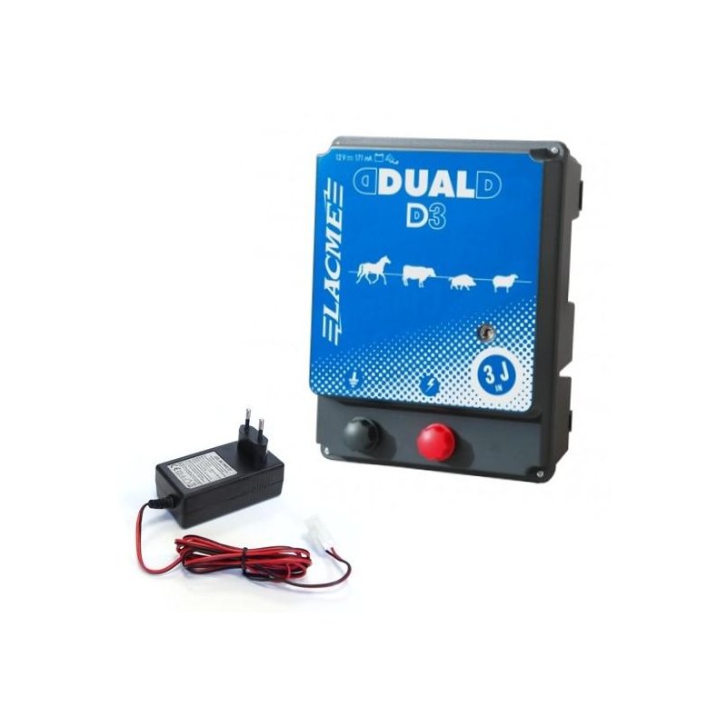 Elektryzator uniwersalny Dual 3 z zasilaczem 2900mJ LACME