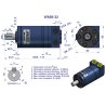 Silnik hydrauliczny orbitalny WMM 32 cm3/obr (100 bar / max.140 bar) Waryński