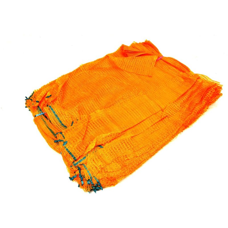 Worek raszlowy 10-15kg z zaciągiem żółty ( opakowanie zawiera 100 szt.)