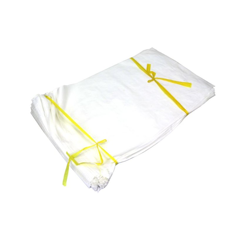 Worki (worek) zbożowe 10kg, 40x60 PP BIAŁE (opakowanie zawiera 50 szt.)