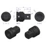 Adapter do kluczy udarowych 3/4 na 1" Waryński