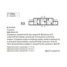 Rozdzielacz (elektrozawór NG 10) suwak "Y" DL5-S3/10N-D24K1 24VDC (cewka x 2) Compact 320bar. 125l/min Duplomatic