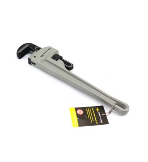 Klucz do rur typ amerykański   14" uchwyt aluminium wzmocniony szczęki CrMo max średnica Waryński