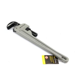 Klucz do rur typ amerykański  18" uchwyt aluminium wzmocniony szczęki CrMo max średnica Waryński