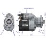Rozrusznik z reduktorem typu Magneton 9142781  Ursus C-328 Claas Deutz Blue Line EXPOM KWIDZYN