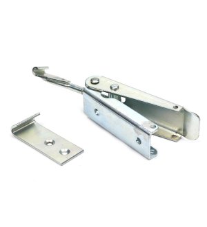 Spinacz. zaczep. zamek burty uniwersalny. 110 mm - 185 mm x 27 mm. z możliwością regulacji za pomocą gwintu