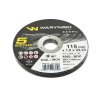 Tarcza do cięcia metalu 115 x1.0 x22.23 mm Waryński (sprzedawana po 5 szt w op.5 szt)