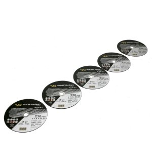 Tarcza do cięcia metalu 230 x1.9 x22.23 mm Waryński (sprzedawane po 5 szt w op 5 szt)