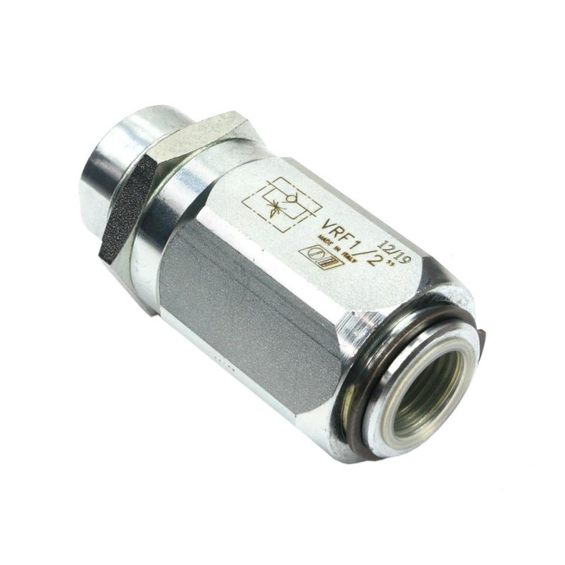 Zawór dławiąco-zwrotny baryłkowy 1/2"