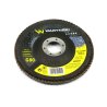Tarcza do szlifierki 125 mm lamelkowa. cyrkonowa GR80 (sprzedawana po 10 szt.)  Waryński